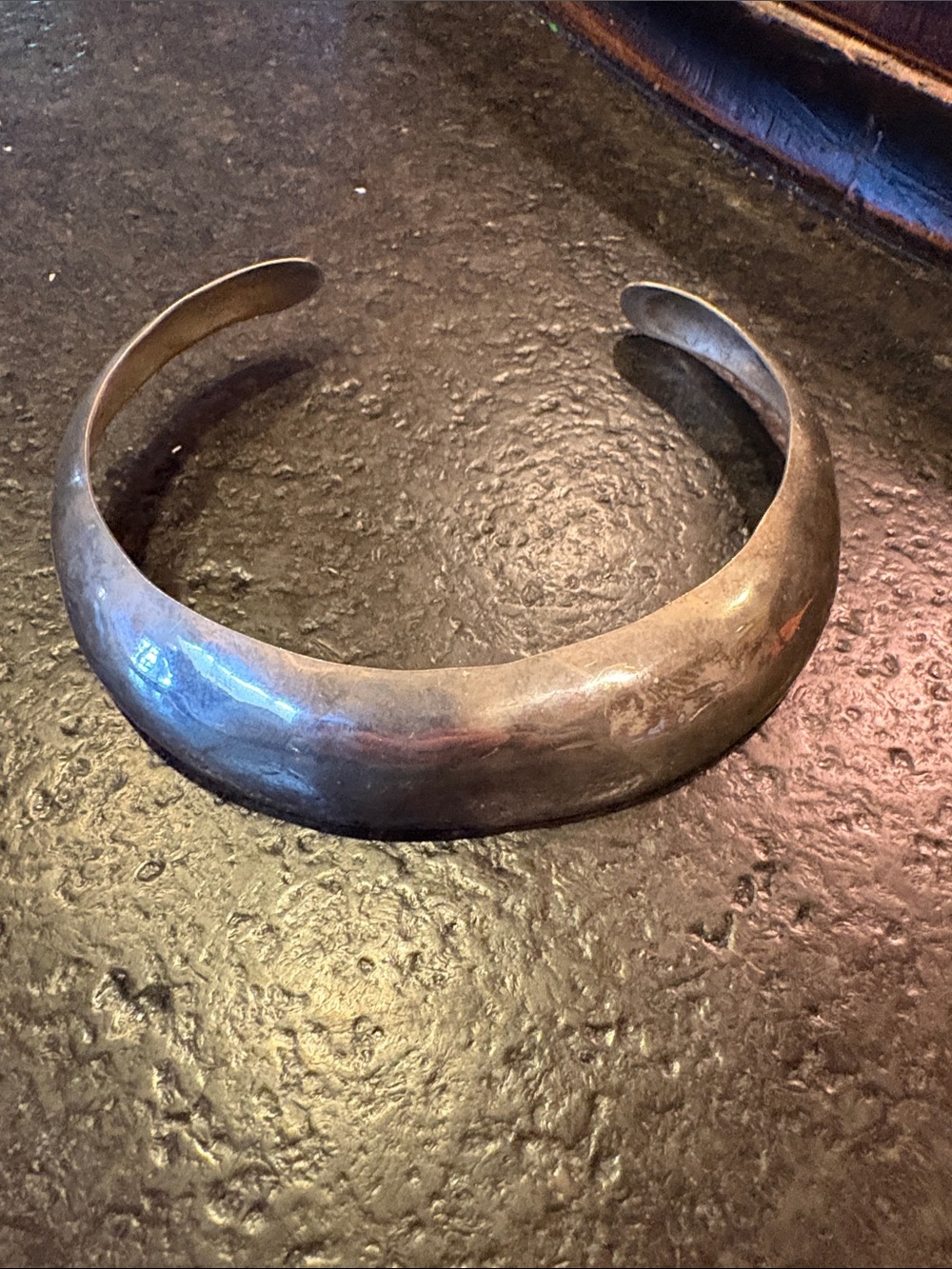 Men's Classic Silver-Tone Cuff Bracelet